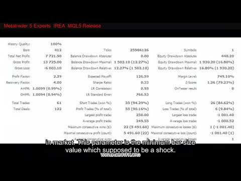 Metatrader 5 Experts IREA MQL5 Release