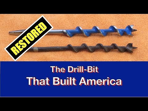 Antique Auger Bit Restoration