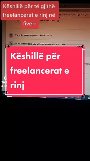 Kujdesi ndaj klientit dhe produkti sa më profesional bejnë diferencën mes freelancerave. Nëse doni të rrisni punen tuaj, mbajini këto të dyja parasysh. #fyp #fy #freelance #foryoupage