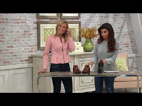 Vionic Leather Ankle Boots - Jolene on QVC