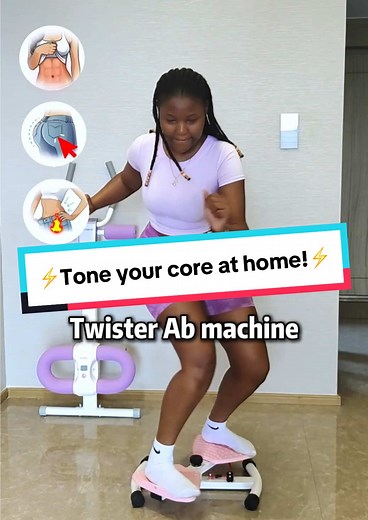 ⚡Tone your core at home!⚡ The HOTWAVE Waist Twist Machine helps slim your waist & strengthen abs with a stable, non-slip design 🙌 Quiet, easy to use & perfect for quick home workouts 🏡🔥 #tiktokshopblackfriday #HomeWorkout #WaistTwister #absworkout #hotwave