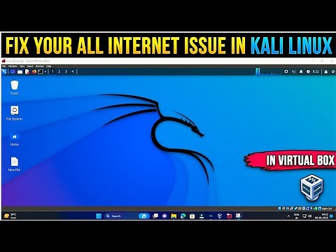 5 Ways To Fix Internet Not Working in Kali Linux 2024 | Fix Wifi Option Not showing💻Install Wifi
