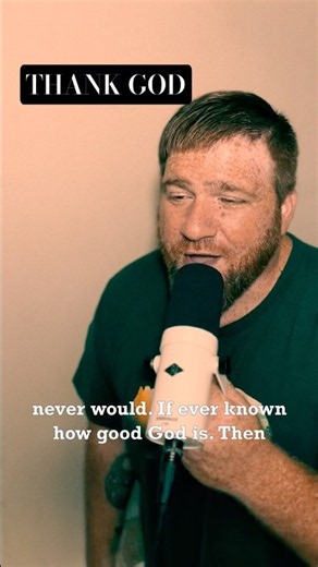 I never would have Ever known how good god is!! Thank you ‪@brandonlakeofficial‬ for this song!