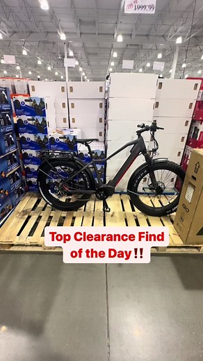 Top Clearance Find of the Day‼️ iGO Electric Bike 🚲 Features include an LED speedometer and 8 speed control for $1599.98 ##Costco##CostcoFindsCa##costcocanada##canada ##CostcoBuys#costcohaul#costcodeals#costcowholesale#costcodoesitagain#costcofindscanada##costcoinsider##costcocanada##deals##dealsaver ##productlovereels #electricbike #clearance #costcoclearance #igobikes