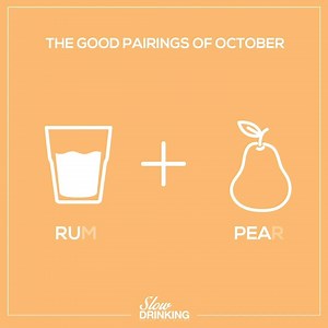 To consume better, you need to know how to put seasonality at the heart of your tasting. By respecting the seasonal fruits and vegetables calendar, you’re sure to use quality products throughout the year. This will allow you to vary the pleasures over the months, while consuming more local : appart from being good for you, it's good for our planet 👌🌏 To help you in the establishment of this approach, here are 3 perfect pairings and 3 others to avoid during the month of October ⬇️ | Slow Drinki