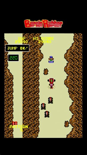 Burnin' Rubber 05–Classic Arcade Gameplay#shorts