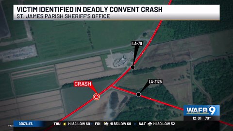 Donaldsonville man killed, juvenile injured in crash near Sunshine Bridge