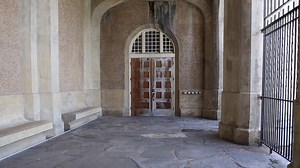 Do the doors in the Frances Langford Promenade at Lake Mirror conceal dark secrets of Lakeland's past? See the story's print version in The Ledger on Monday. | The Ledger