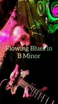 Floating Blues in B Minor #electricguitar #guitarjams #music #guitarplaying #bluesguitar #bluesrock