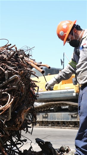 Copper in motion Processed and moving forward at Sierra Recycling and Demolition. If you have copper, bring it in to be recycled. | Sierra Recycling & Demolition, Inc.