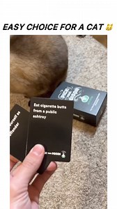 Let’s play #PickYourPoison #games #reels #partygame #fun #gamenight #wouldyourather #cat #card #cardgamesofinstagram 🎥 Credit: @bap.kat 😸🕶️🫡 | Dyce Games