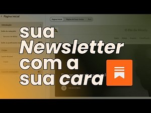 SUBSTACK Personalizado: passo a passo para criar um VISUAL ÚNICO e Profissional
