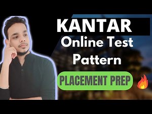 Kantar Exam Pattern | Online Test | Recruitment Process | How to prepare | Questions | Must watch