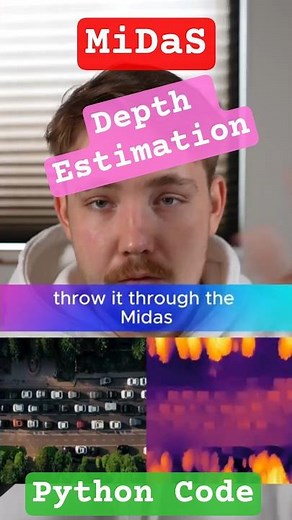 MiDaS Depth Estimation in Python is a GAME CHANGER for Computer Vision 🤯