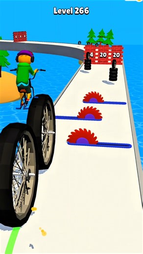 Big Bike Run 3D gameplay #shorts #games #gaming