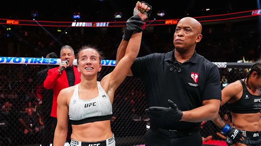 Maycee Barber doesn't want Mark Smith reffing her fights after 'terrible' handling of UFC 323 foul
