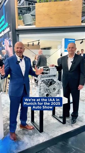 10K views · 213 reactions | We’re live from Munich at #IAAMobility 2025! BorgWarner CEO Joe Fadool and CTO Harry Husted are talking our latest innovation, the 5-in-1 iDM. Learn more about how we’re powering toward even more exciting technologies for the future of mobility and say hi to our team at Hall A2.B01! #IAAMobility #Electrification | BorgWarner | Facebook