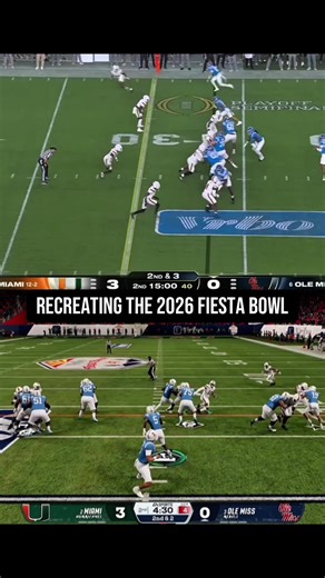 Recreating the 2026 Fiesta Bowl: A College Football Experience