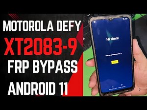 Motorola Defy (2021) FRP BYPASS Android 11 | motorola defy frp bypass | xt2083-9 frp bypass