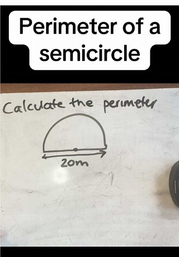 Calculating the Perimeter of a Semicircle