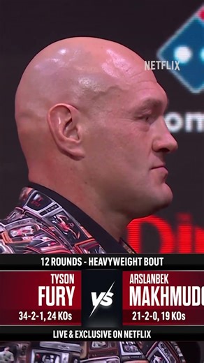 Tyson Fury and Arslanbek Makhmudov FACE OFF