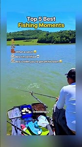 Top 5 Best Fishing Moments 🎣 #tiktok #best #fishing
