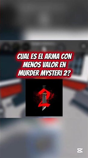 What is the least valuable weapon in MM2? #roblox #mm2 #values #supremevalues