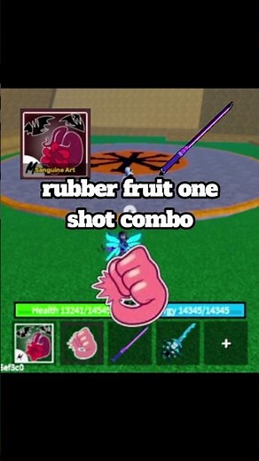 Best Rubber Fruit Combo Guide 😱 #roblox #bloxfruits