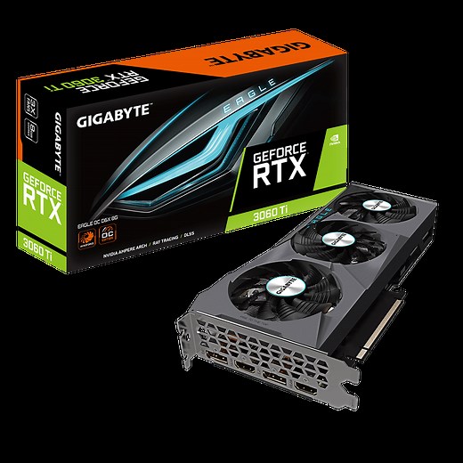 GeForce RTX™ 3060 Ti EAGLE OC D6X 8G - GIGABYTE Global