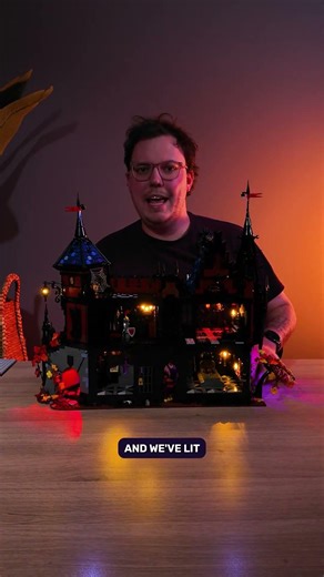 First ever Bricklink Designer Program light kit. 🏰🕯️