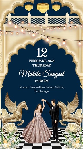 Wedding Invite 3d || GP120