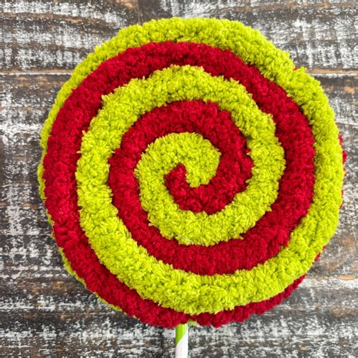 Chunky Yarn Lollipop Wreath Attachment: Holiday Decor - Etsy