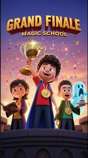 "The Champions' Legacy: Magic School Graduation"