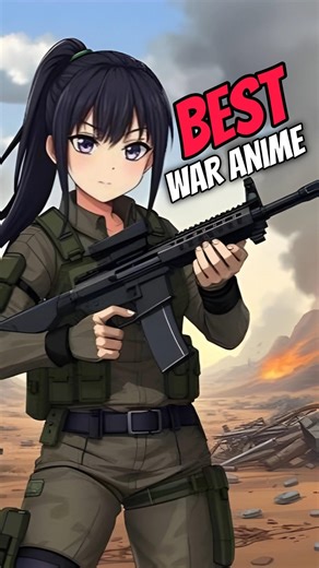 top 3 best war Anime #waranime #anine
