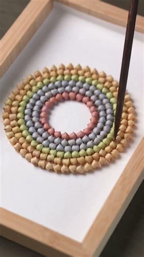 Colorful Seeds Rolling in Glass Blender 🔄 Oddly Satisfying ASMR Short