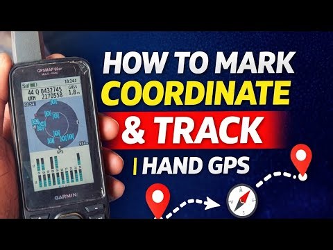 #surveyor #Garmin GPS #GPS #how to track coordinate 