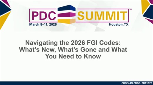 Navigating the 2026 FGI Codes: What’s New, What’s Gone and What You Need to Know