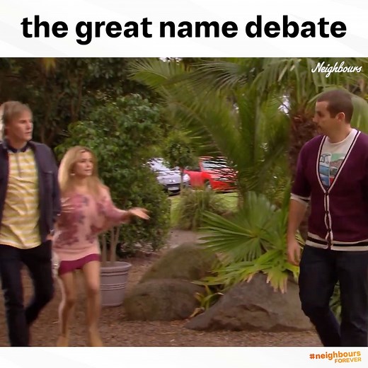 The Great Rebecchi vs Mitchell Name Debate Begins! #Neighbours #RamsayStreet #neighboursforever | Neighbours Ramsay St