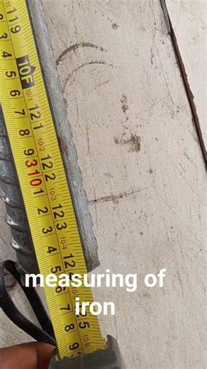 HOW TO MEASURE IRON 3 MITERS 4 USING MEASUREMENT TAPE #ironflow #ironsource #ironfoundry #iron #i