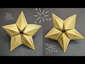 Fold Unbelievable Origami Stars in Just 4 Minutes