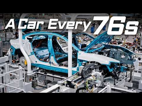 Inside Xiaomi's Insane SU7 Factory – A Car Every 76s