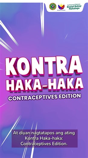 ‼️MGA MALING AKALA SA CONTRACEPTIVES, NILINAW NG DOH‼️ Kinalap ng DOH ang mga maling akala tungkol sa ilang paraan ng family planning gamit ang contraceptives at sinagot base sa mga pag-aaral at larangan ng medisina. Isinusulong ng ahensya ang tamang paggamit ng mga ito base sa pangagailangan ng mga mag-asawa. Panoorin ang video. #DOH #BawatBuhayMahalaga #BagongPilipinas #KontraHakaHaka #FamilyPlanning | Department of Health (Philippines)