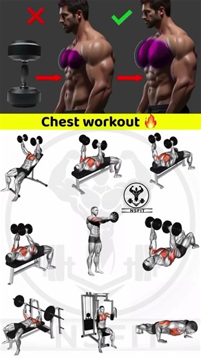 Chest Workout 64 | सही तरीका सीखो #chestworkout #gym #fitness
