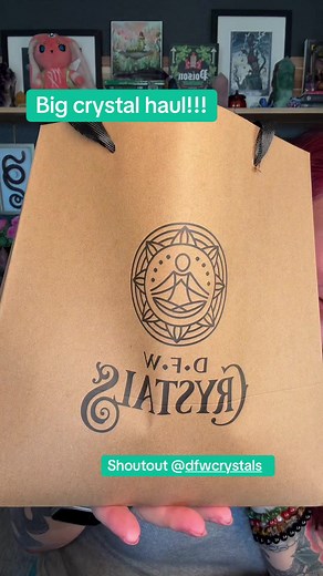 Unbox this giant crystal haul with me! I love @dfwcrystals !!! #crystal #haul #crystaltok #crystals