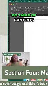 How To Create a Book in Indesign: Adding Table of Contents
