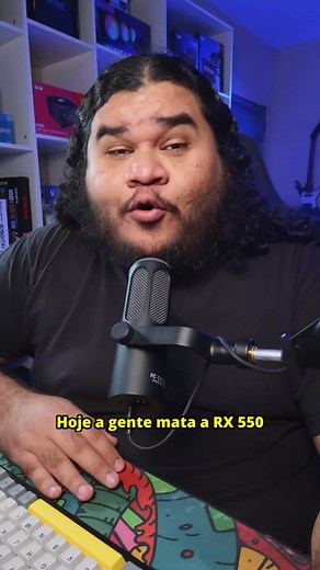 Teste da RX 550 em Jogos Recentes