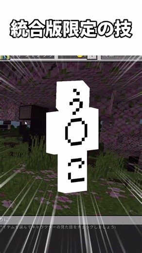 ✨ 回 転 ✨ #minecraft #マイクラ #shorts