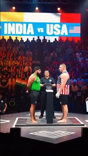 Indian GIANT Destroys American MONSTER in Epic Slap Battle! 🇮🇳🇺🇸 #PowerSlap