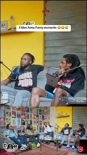 Hilarious Kenyan Podcast: 3 Men Army Funny Moments