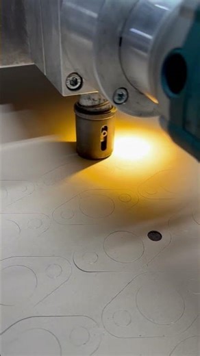 1MM FRENZELİT CONTA KESİMİ #cnc #cnccutting #gasket #gasketcutting